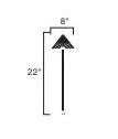 Kichler 15871TZT27 Hammered Roof Path Light w/ 4W LED 2700K - Bronze