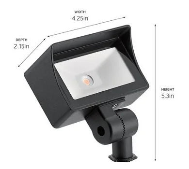 Kichler 16026CBR30 Mini Wall Wash LED 3000K - Brass