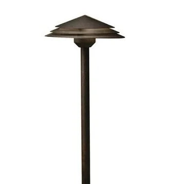 Kichler 15480CBR Path Light w/ T3 2700K LED - Centennial Brass