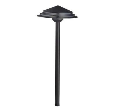 Kichler 16124BKT27 Path Light w/ 4w 2700K LED - Black