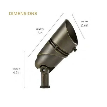 Kichler 16162BKT VLO High Lumen Accent Light - Black