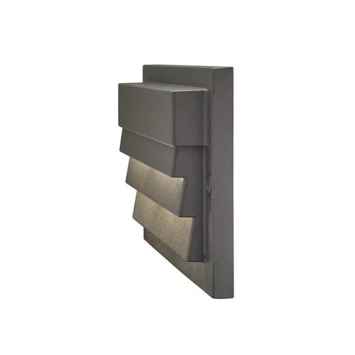Kichler 16171AZT Louvered Surface Mount Step Light w/ Integrated LED - Bronze