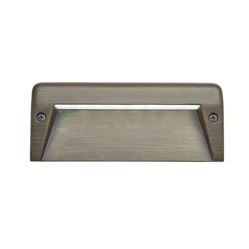 Kichler 16172CBR Contemporary Surface Mount Step Light w/ Integrated LED - Brass