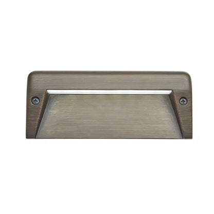 Kichler 16172CBR Contemporary Surface Mount Step Light w/ Integrated LED - Brass