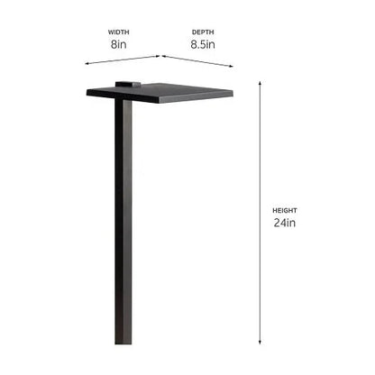 Kichler 16197BKT Path Light w/ LED - Black