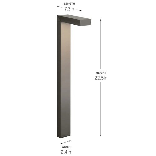 Kichler 16261BKT Path Light w/ Integrated LED - Black