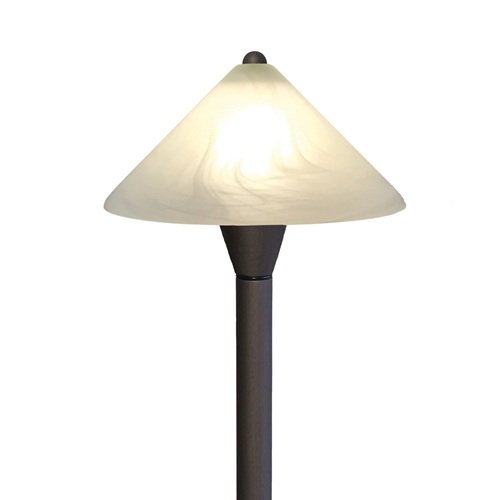 Lightcraft AP-00B-22B Universal Mica Opal Path Light - Glass Shade