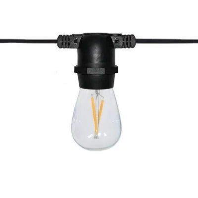Lightcraft BK-E26 Medium Base Bistro String Light - 50 Ft.