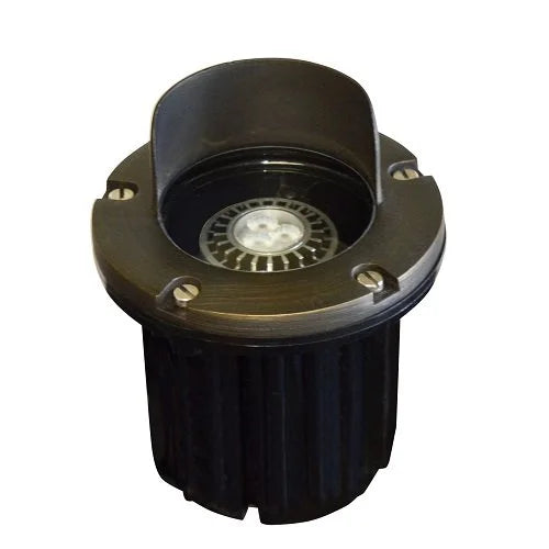 Lightcraft IG-63-06B Vertical Top In Ground Light w/ MR16 LED - Bronze