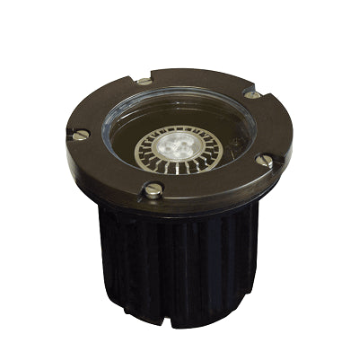 Lightcraft IG-63-00B Flat Top In Ground Light w/ MR16 LED - Bronze