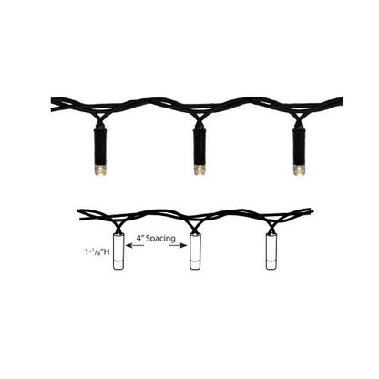 Lightcraft LED-MSL-AC String Light w/ Power End - 33 Ft. Roll