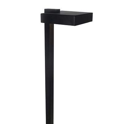 Lightcraft AP-390B-BK Flat Side Path Light w/ 2.5 Watt 2700K LED - Black
