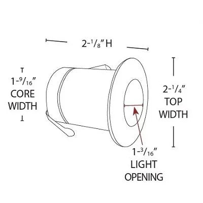 Lightcraft SD-610B Flat Top Core Light w/ T3 LED