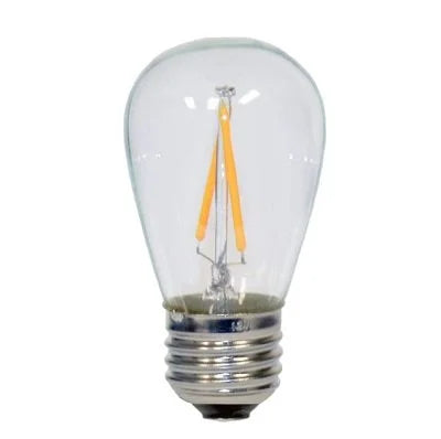 Lightcraft LED-BK-S14-1W-FIL Medium Base LED Bistro Lamp