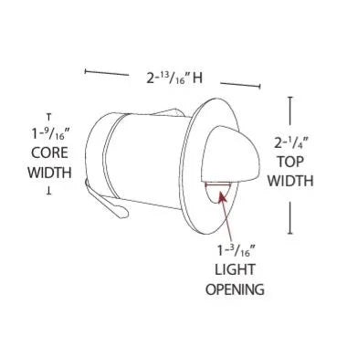 Lightcraft SD-612B Flat Top Core Light w/ T3 LED