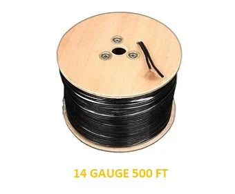 14 Gauge 500 Ft. Low Voltage Landscape Wire - Black