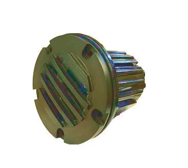 Pro Trade PT-IG2-BS-LED In Ground Light Louvered w/ MR16 LED - Brass