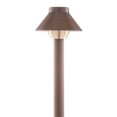 Sollos PTH040-AB-15-JC20/2WW/LED Path Light w/ 2.4 Watt 3000K LED - Antique Brass