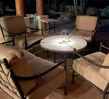 SunTino SMTL Mesa Multi-Purpose Outdoor Solar Light w/ 2700K LED - Black