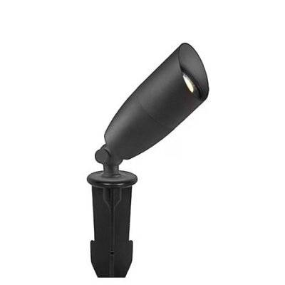 Tru-Scapes TS-B102-BLK Accent Light w/ 4W MR16 LED 27K - Black