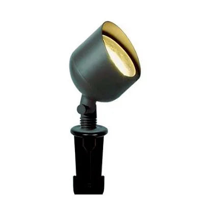 Tru-Scapes TS-B106-BLK Up Light w/ 8W PAR36 LED 27K - Black