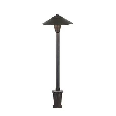 Tru-Scapes TS-B302-BLK Path Light w/ 2W G4 LED 27K - Black