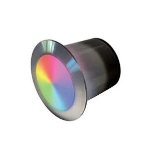 Tru-Scapes TS-M25DOTC-SS Dot Light Color Changing 1.5 Watt LED 2.5 Inch - Stainless Steel