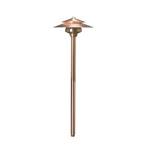 Unique Cambridge CM-12-L27 Path Light w/ 2w T3 LED 27K - Copper