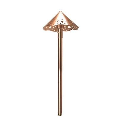 Unique Camelot CL-12-L2 LED Path Light w/ 2W T3 LED 3000K - Copper
