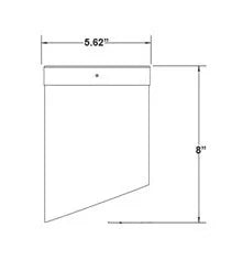 Unique Cardinal CARD-12-l1327 well light w/ 13w PAR36 LED 27k - Brass