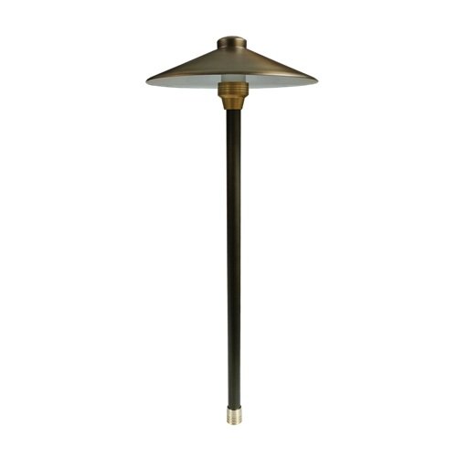 Unique Centaurus 12 C12-12-L27 LED Path Light w/ 2w T3 LED 27K - Brass