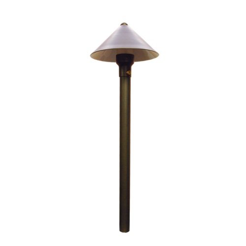 Unique Chancellor CHAN-12-l27-WB Path Light w/ 2w T3 LED 27K - Brass