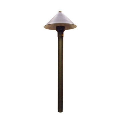 Unique Chancellor CHAN-12-l27-WB Path Light w/ 2w T3 LED 27K - Brass