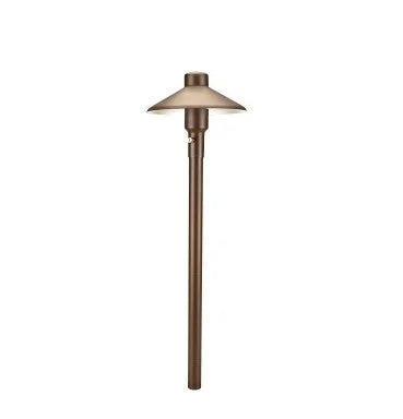 Unique Mercury 7 M7-12-L27-WB LED Path Light w/ 2W T3 LED 27K - Brass