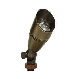 Unique Noble NOBL-12-L427 Up Light w/ 4w MR16 LED 27K - Brass