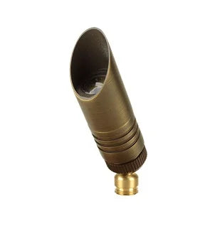 Unique Polaris POLA-12-L227-WB Up Light w/ 2w MR16 LED 27K - Brass