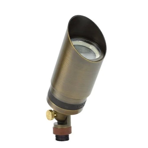 Unique REM-RCSOFL Rembrandt Up Light w/ 40 Deg. RGB LED - Brass