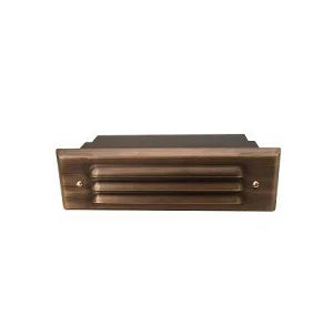 Unique Voyager 8 VO8L-12-L27 Step Light w/ 2w T3 LED 27k - Brass