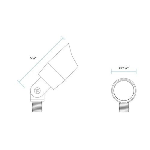 Vista GR-5014I-6-RGBW-38 Up Light w/ Color Changing LED
