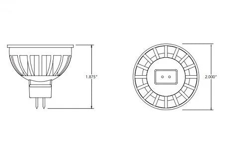 Vista LN16-4.5-W-36-A-LED Lamp