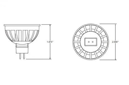 Vista LN16-4.5-W-36-A-LED Lamp