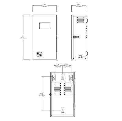 Vista MT-300RP Transformer 300 Watt w/ Photocell - Stainless Steel