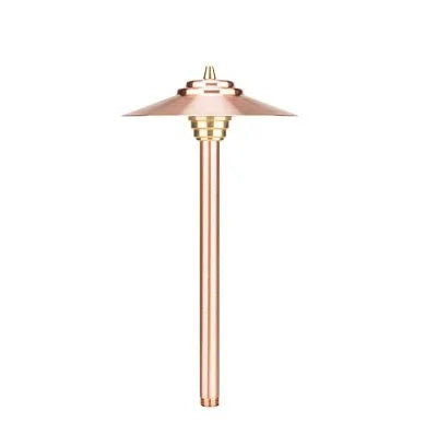 Vista PR-2130-CSN-150-W-G4 Path Light w/ 1.5 Watt 3000K LED - Copper