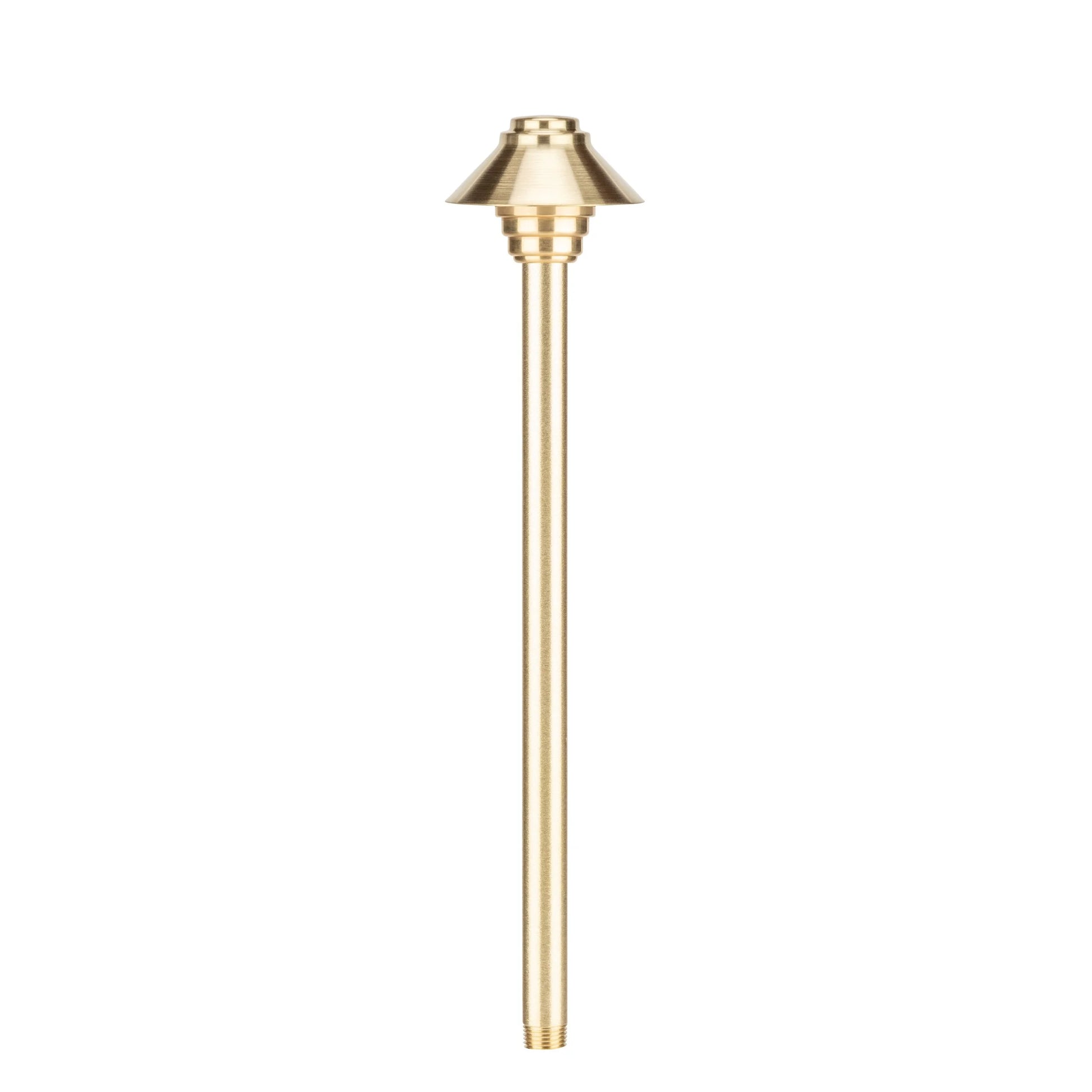 Vista PR-2165-BSN-150-W-G4 Path Light w/ 1.5 Watt 3000K LED - Brass