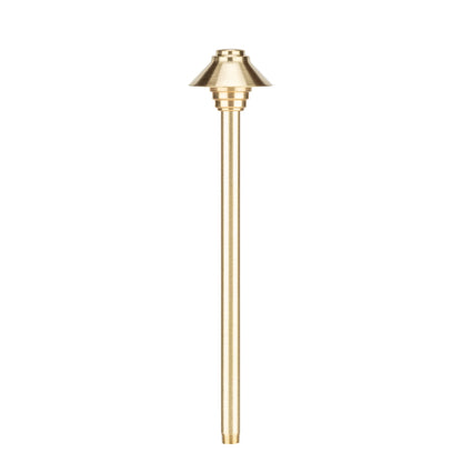Vista PR-2165-BSN-150-W-G4 Path Light w/ 1.5 Watt 3000K LED - Brass