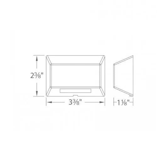 WAC 3031-27BZ Step Light w/ 2700K LED - Bronze