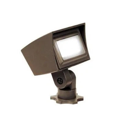 WAC 5121-27/30BBR Brass Wall Wash Light w/ 2700K/3000K LED - Bronze