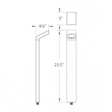 WAC 6021-27BZ Linear Path Light w/ 2.9 Watt 2700K LED - Bronze