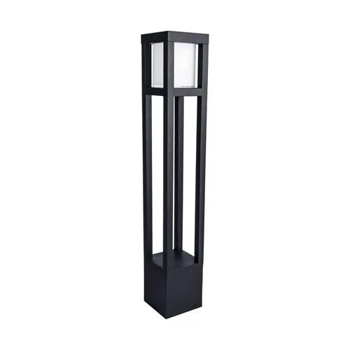 WAC 6621-27BK Tower LED Bollard Light w/ 2700K LED - Black